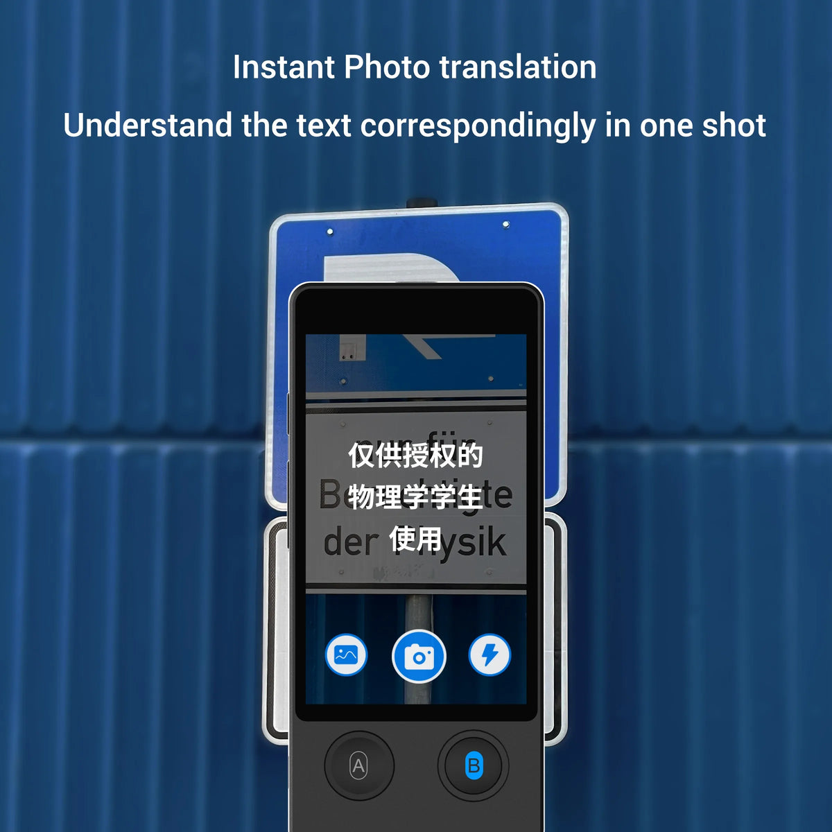Wooask W12 Real Time Two Way Language Translator Device