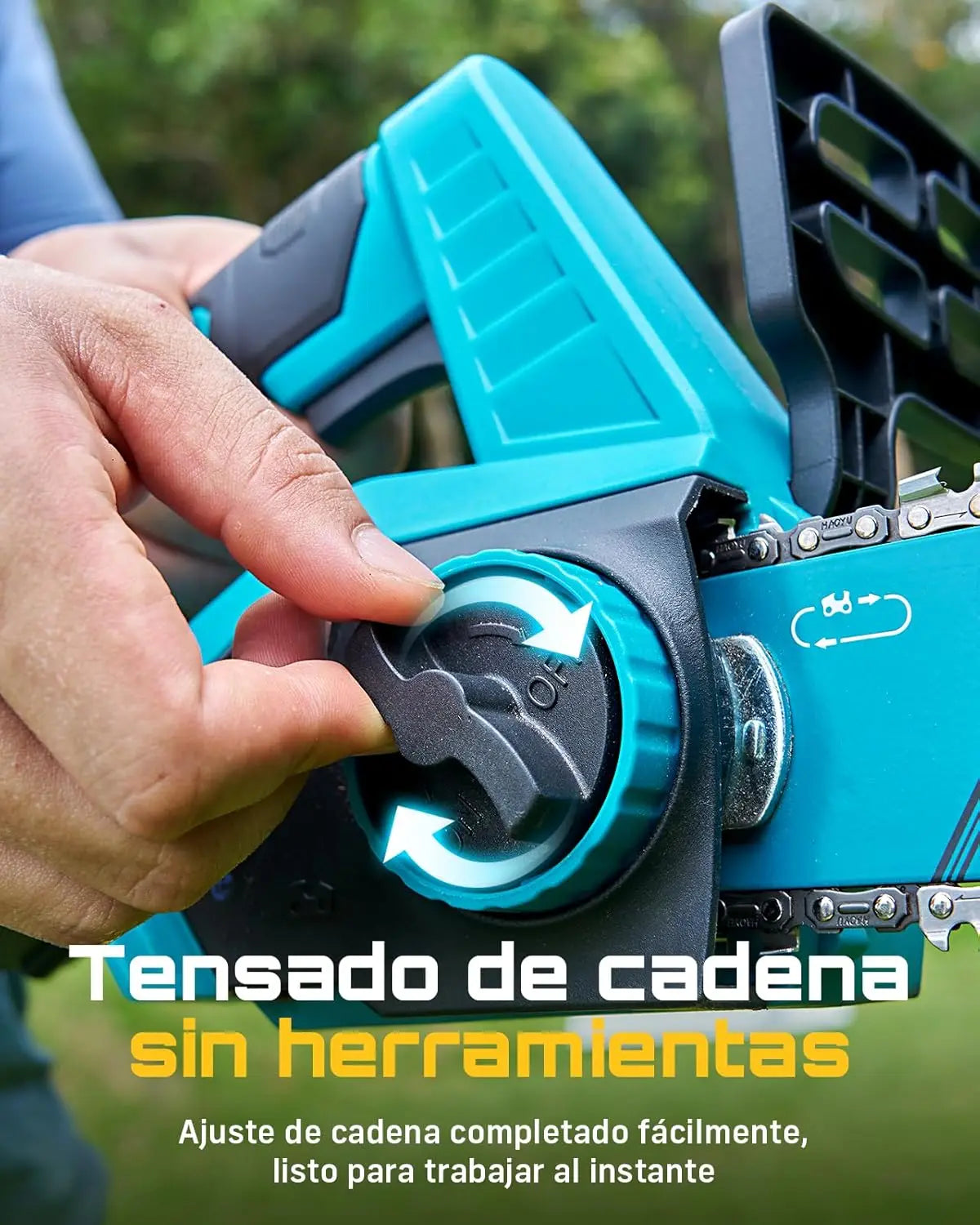 Seesii Cordless Brushless Electric Chainsaw Compatible With Makita Battery