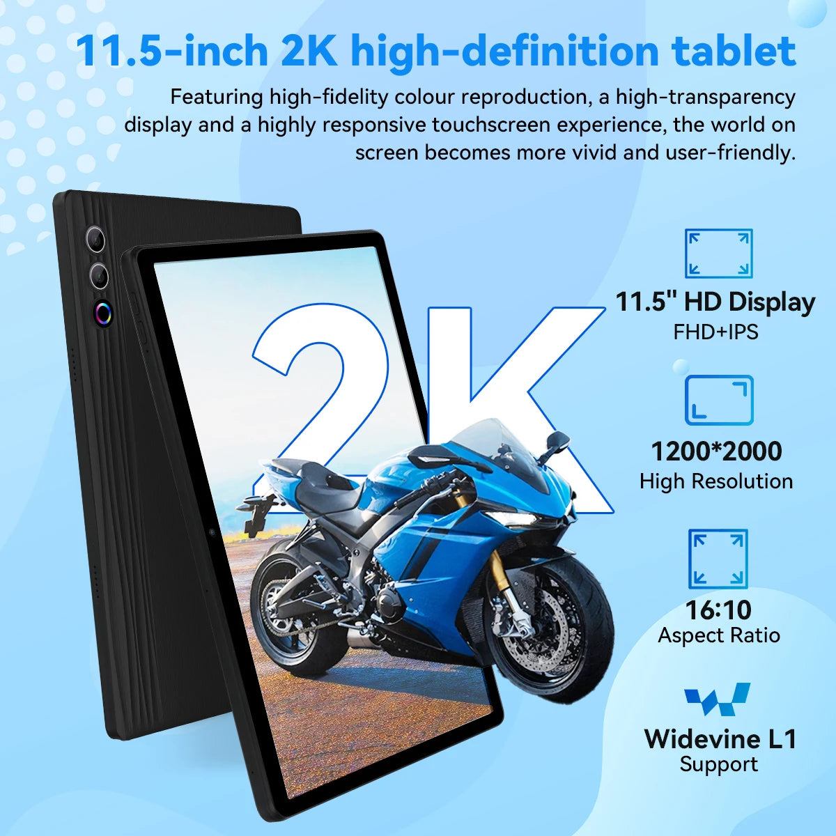 Bufo Android Tablet PC With HD Display And Large Battery