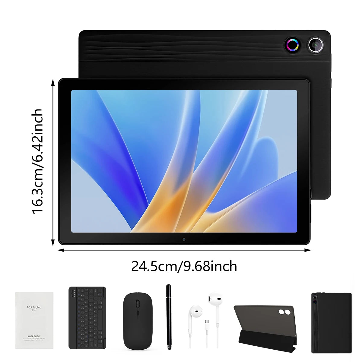 URAO Android 15 Tablet With Keyboard And Stylus Set