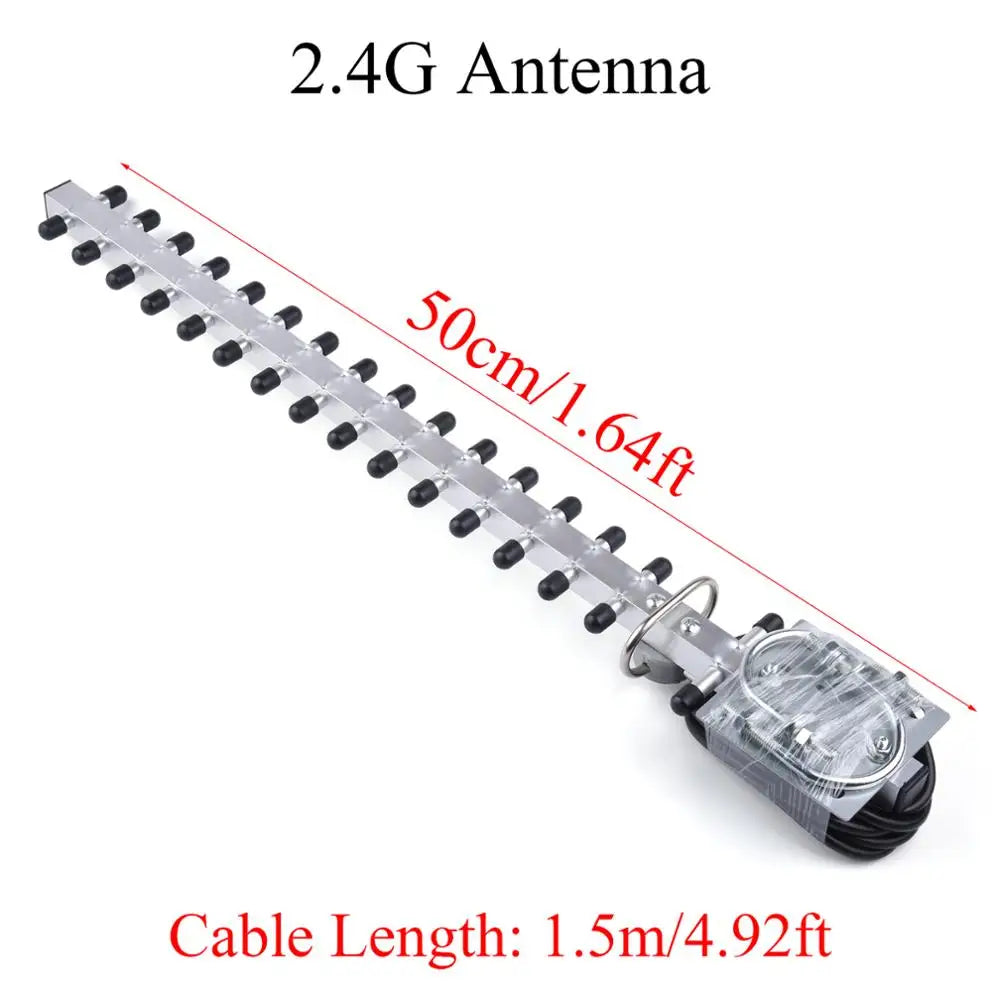 WSOLDMA Dual Band 4G WiFi Yagi Antenna With SMA Connectors