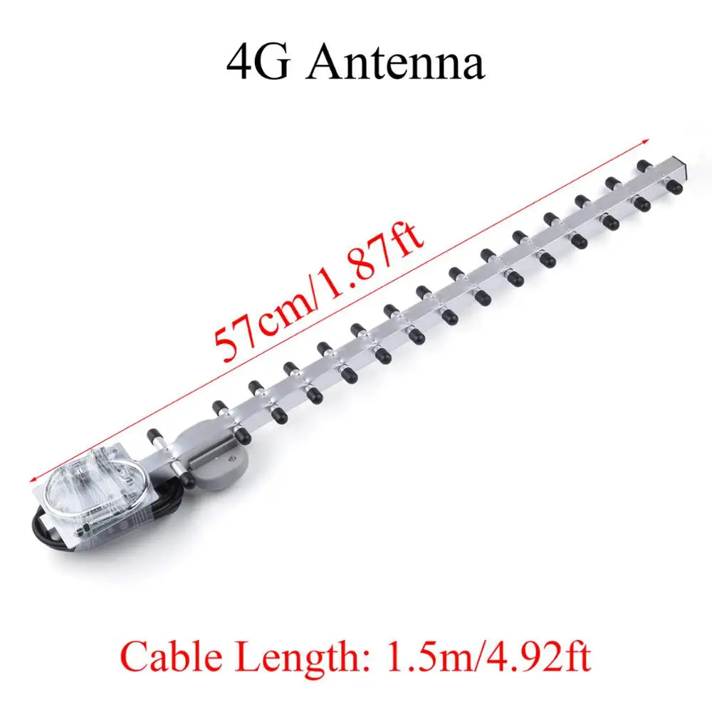WSOLDMA Dual Band 4G WiFi Yagi Antenna With SMA Connectors