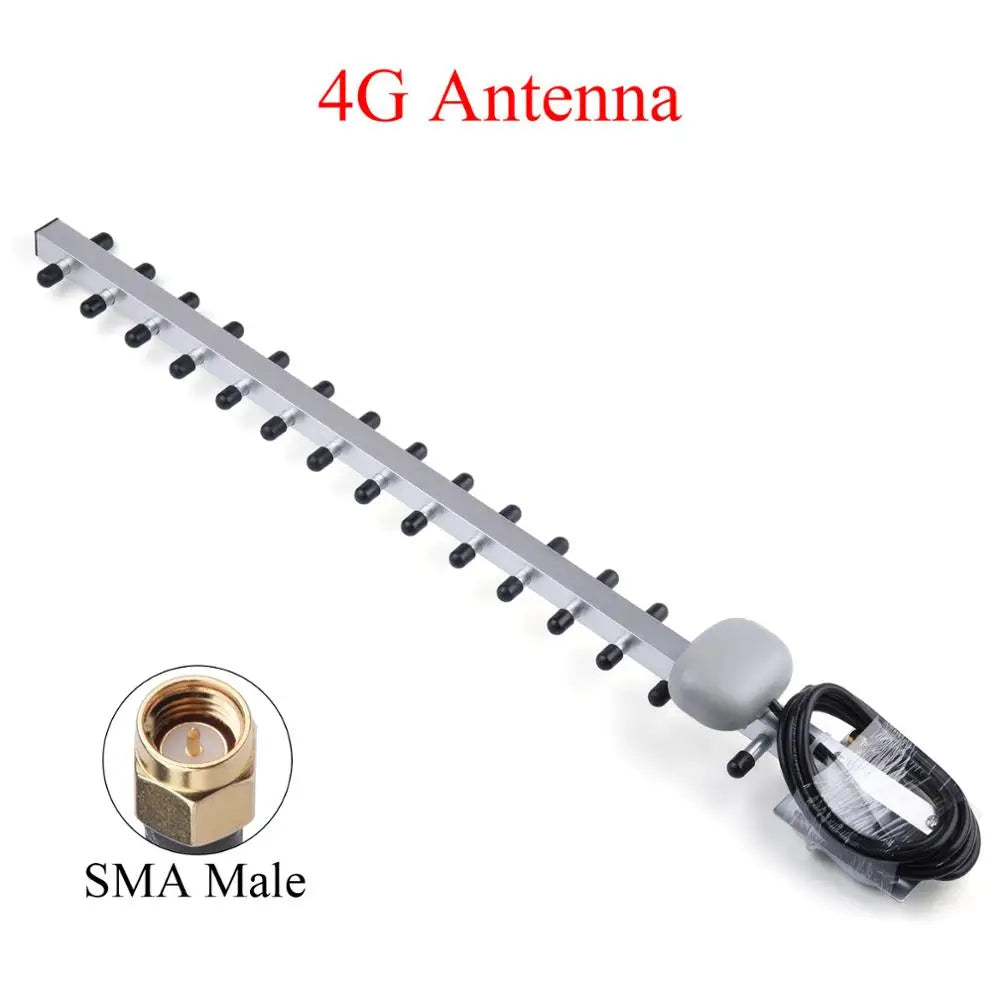 WSOLDMA Dual Band 4G WiFi Yagi Antenna With SMA Connectors