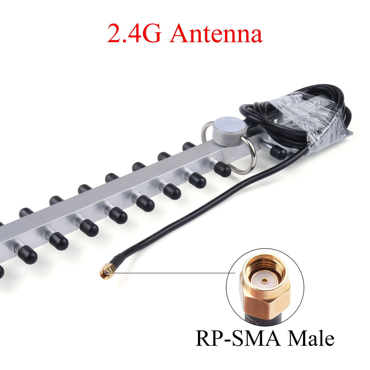 WSOLDMA Dual Band 4G WiFi Yagi Antenna With SMA Connectors