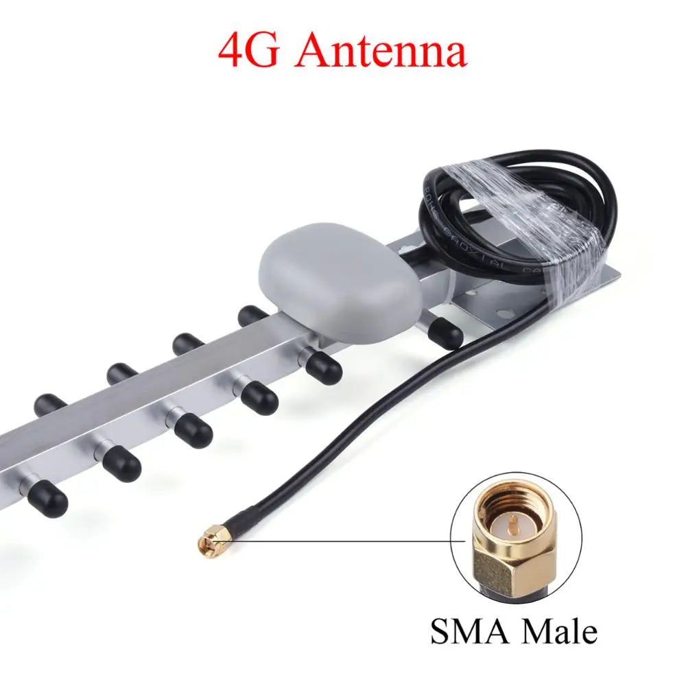 WSOLDMA Dual Band 4G WiFi Yagi Antenna With SMA Connectors