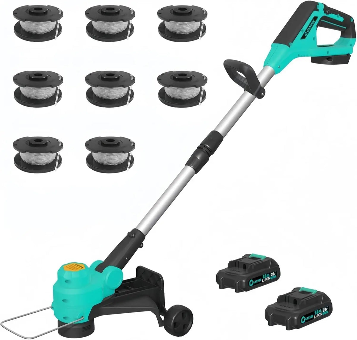 Cordless Battery String Trimmer With Automatic Line Feed System
