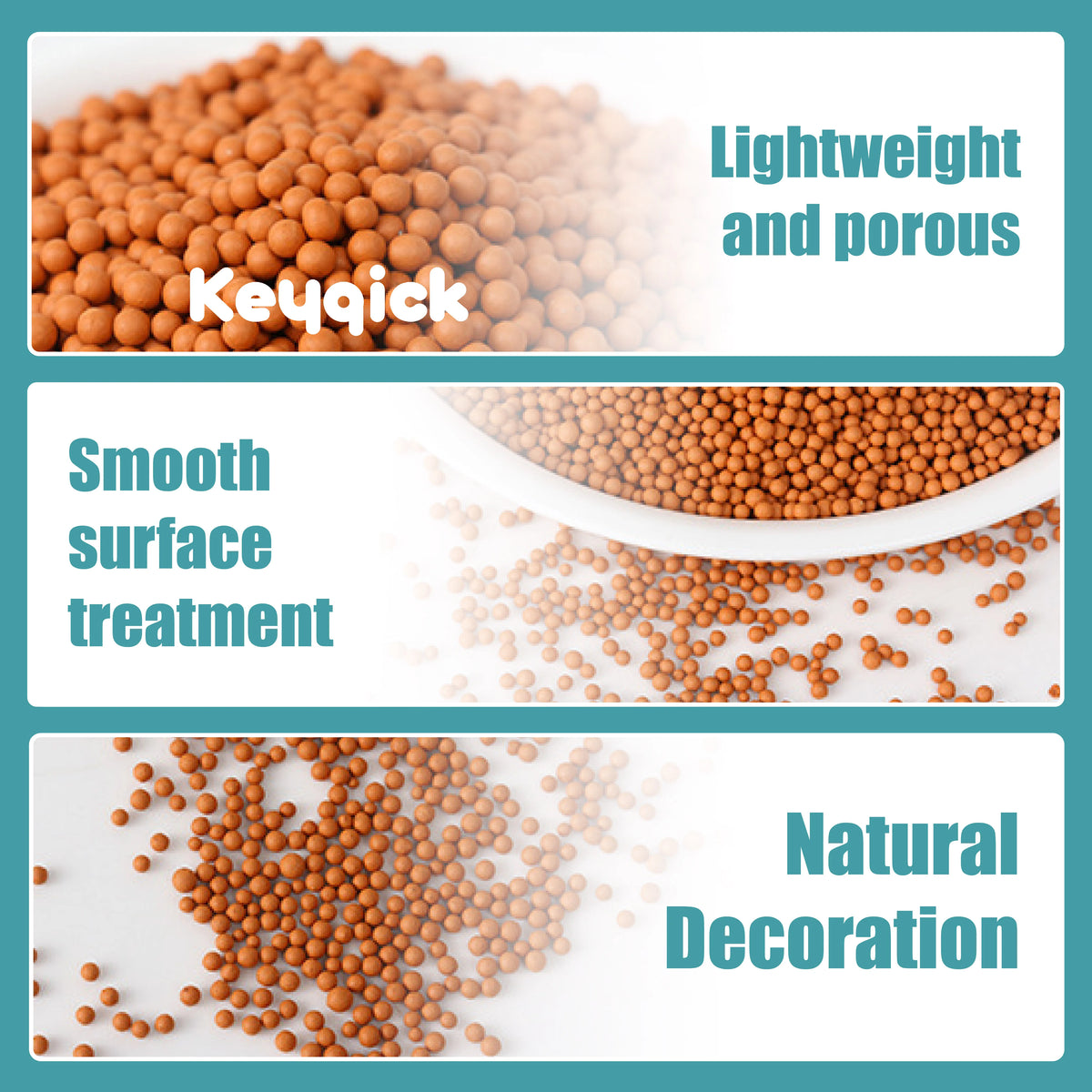 Natural Expanded Clay Pebbles for Aquariums, Gardens, and Potted Plants