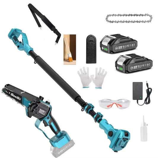 Seesii Brushless Telescopic Cordless Chainsaw For Tree Pruning
