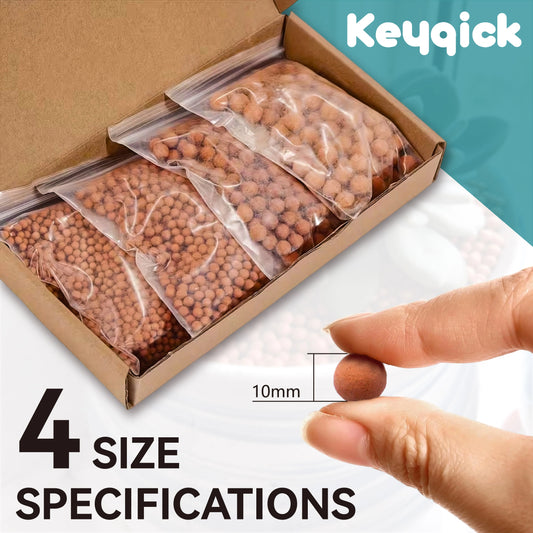 Natural Expanded Clay Pebbles for Aquariums, Gardens, and Potted Plants