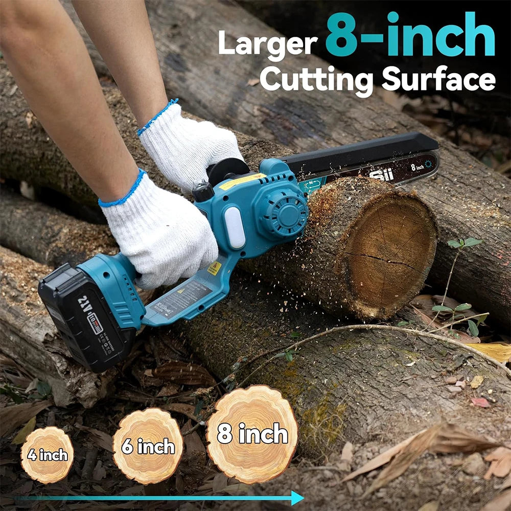 Seesii Professional Cordless Pole Saw With Telescopic Handle