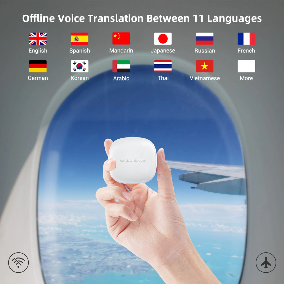 Wooask M3 Real Time Translator Earbuds Deliver Instant Speech Translation