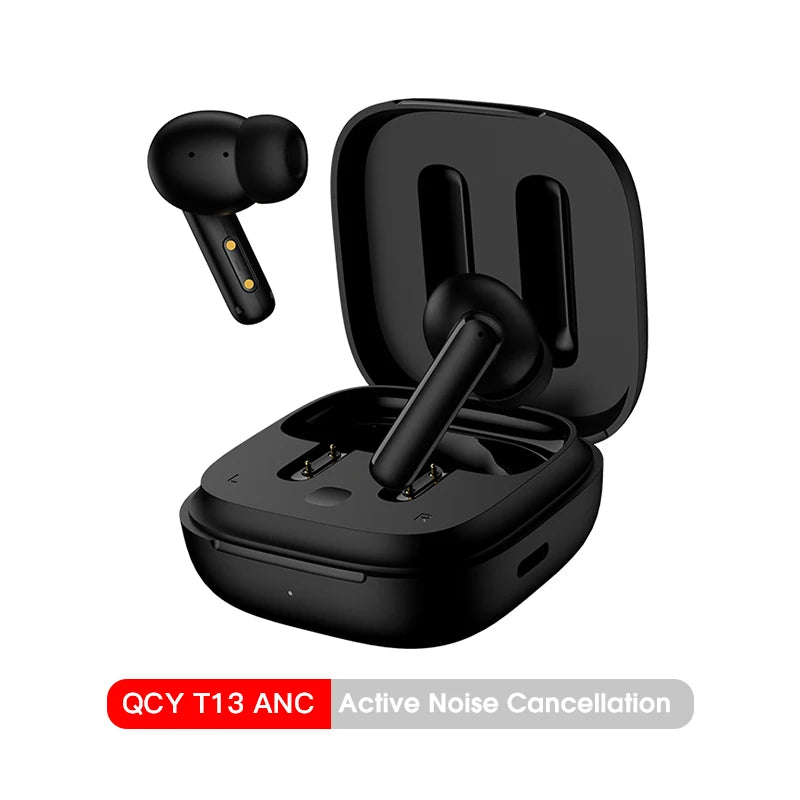 Qcy T13 Bluetooth 5.3 Wireless Earphones With Active Noise Cancellation