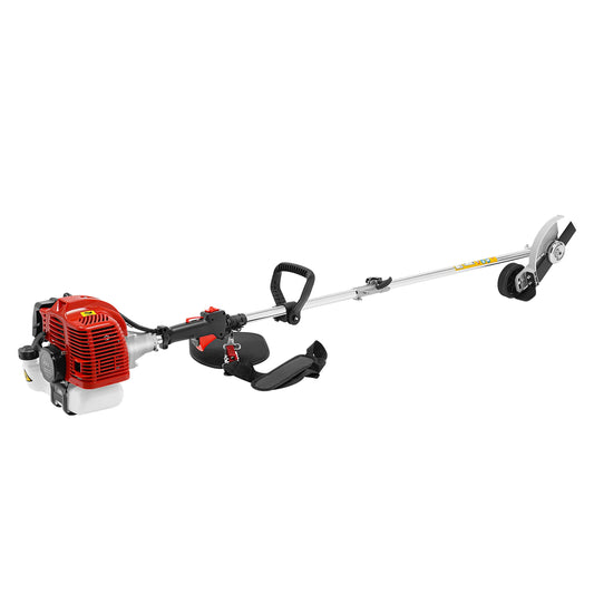 Professional Gasoline Brush Cutter With Dual Blades For Yard Work