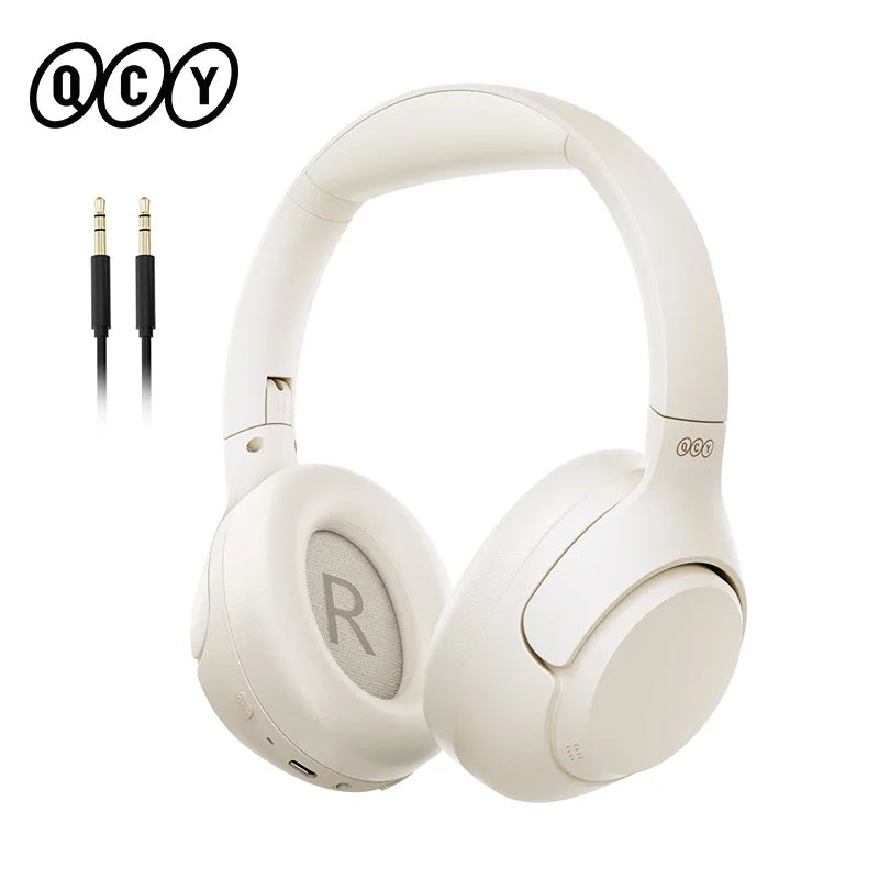 Qcy H3 Wireless Headphones With Hybrid Active Noise Cancellation