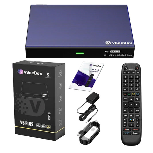 JISYONK Android TV Box 8K Voice Control WiFi 6 Media Center