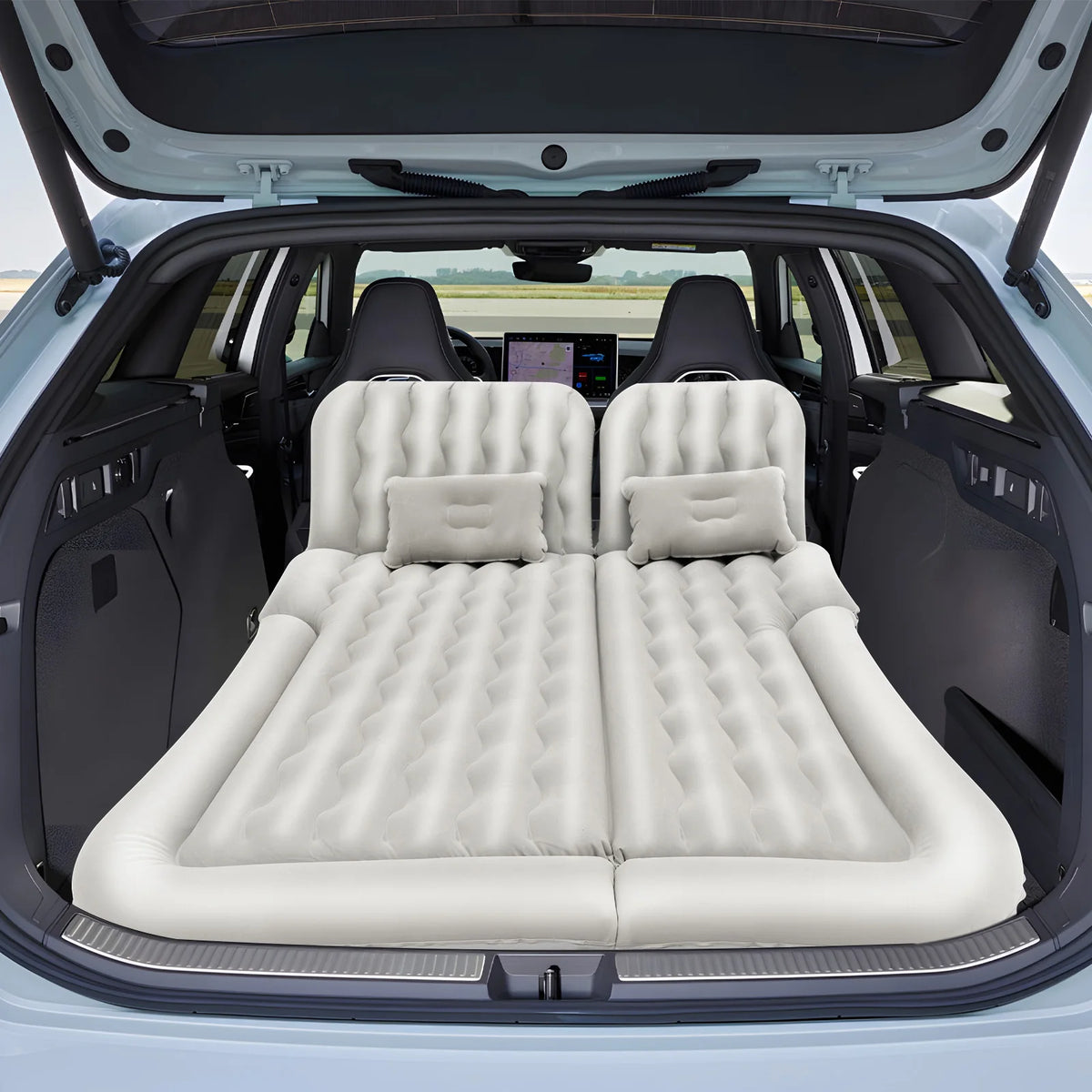 Universal Foldable Inflatable Bed With Pump And Pillow