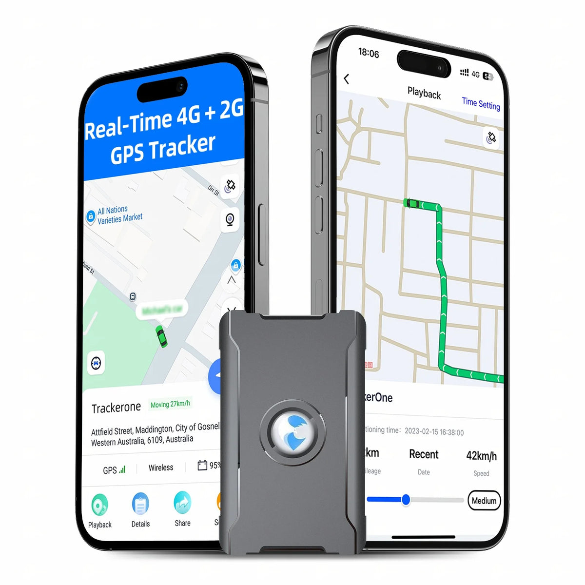 Loverich S20 Vehicle GPS Tracker Real Time Location Geofencing
