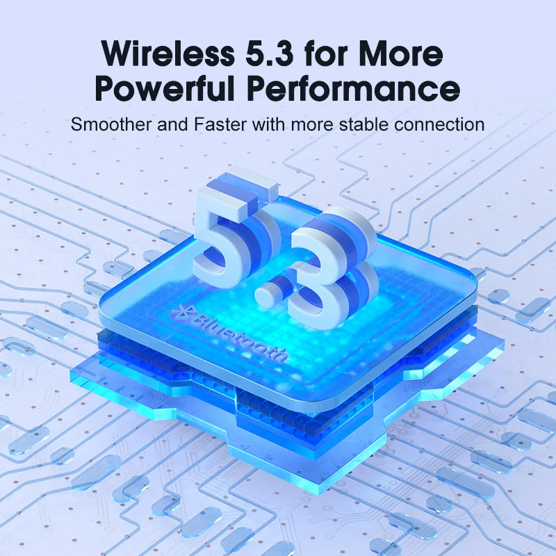 Qcy T13 Bluetooth 5.3 Wireless Earphones With Active Noise Cancellation