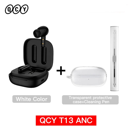 Qcy T13 Bluetooth 5.3 Wireless Earphones With Active Noise Cancellation