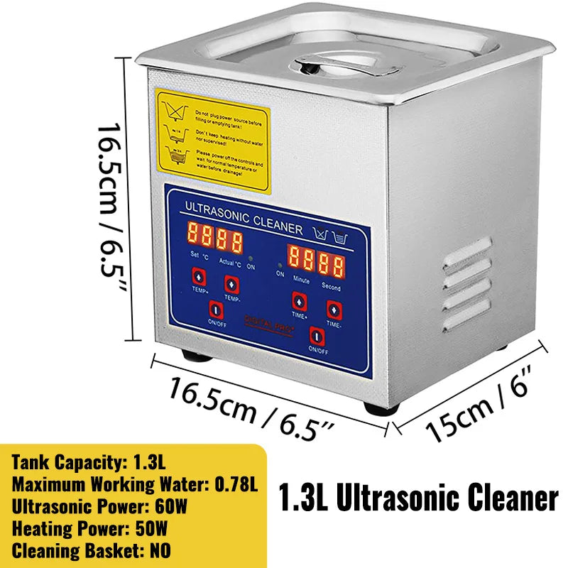 SucceBuy Portable Ultrasonic Cleaner For Home Appliance Cleaning