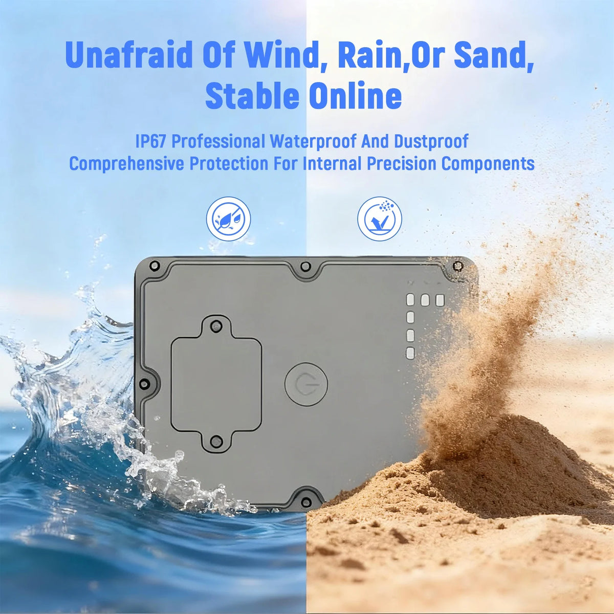 Wireless Magnetic 4G GPS Vehicle Tracker With App Control
