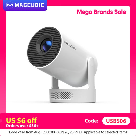 Magcubic HY300 Pro 8000 Lumens Wireless Home Projector