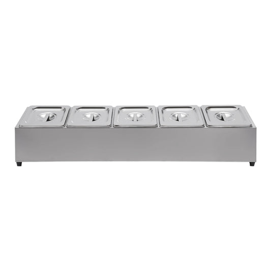 Stainless Steel Countertop Spice Rack Organizer With Lids