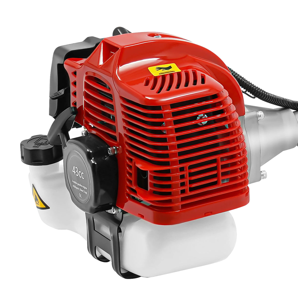 Professional Gasoline Brush Cutter With Dual Blades For Yard Work