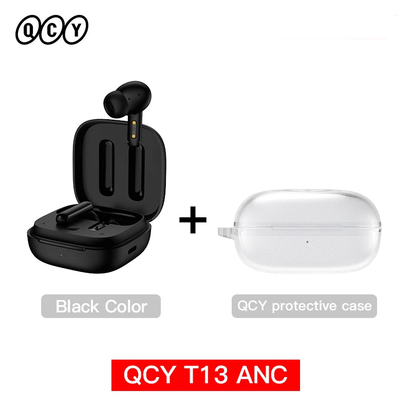 Qcy T13 Bluetooth 5.3 Wireless Earphones With Active Noise Cancellation