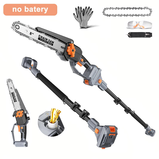 Taskstar Cordless Two In One Pole Saw With Brushless Motor