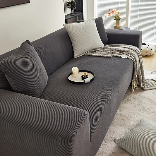 XM-Luvetoria Stretch Sofa Cover For Living Room Non-Slip Knit Fabric