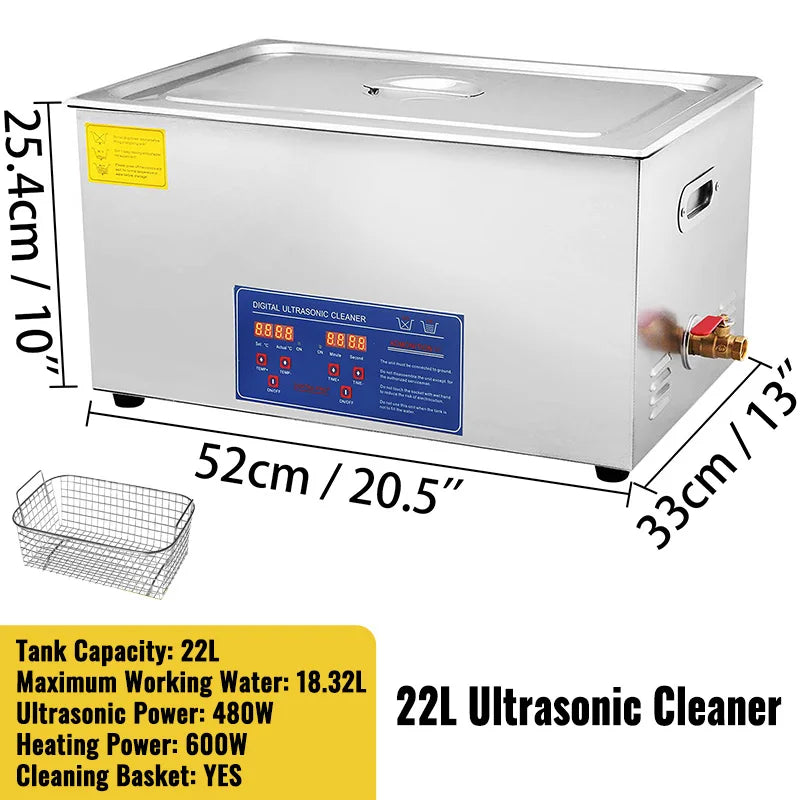 SucceBuy Portable Ultrasonic Cleaner For Home Appliance Cleaning