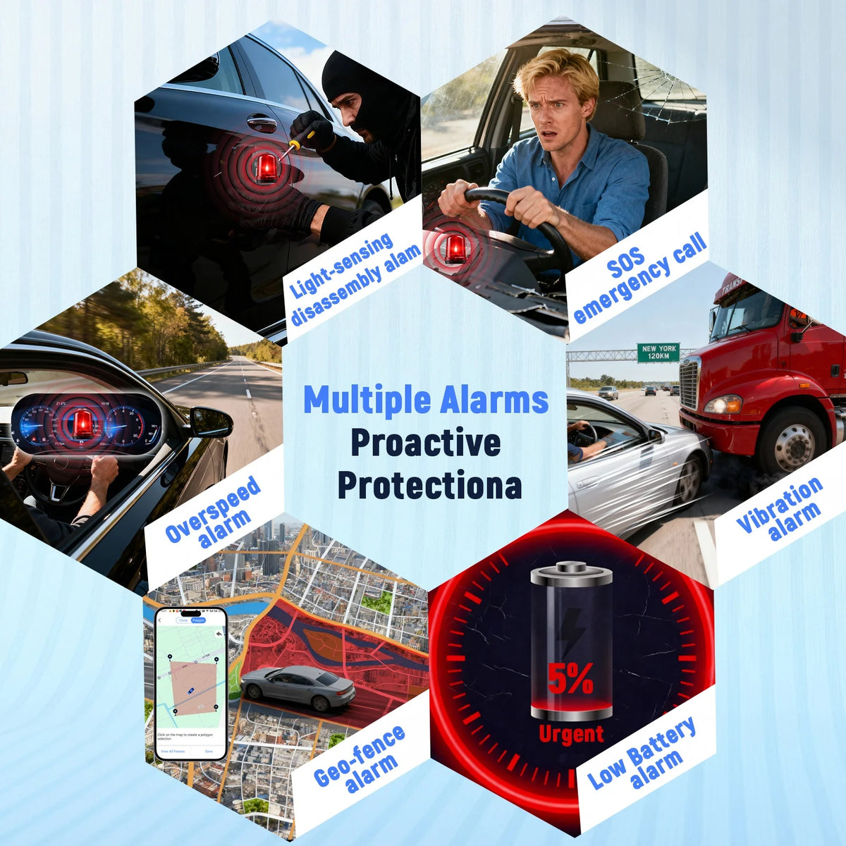 Wireless Magnetic 4G GPS Vehicle Tracker With App Control
