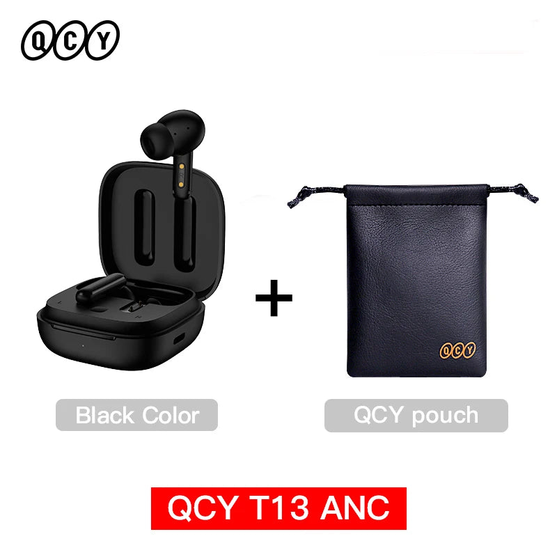 Qcy T13 Bluetooth 5.3 Wireless Earphones With Active Noise Cancellation