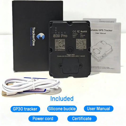 Wireless Magnetic 4G GPS Vehicle Tracker With App Control