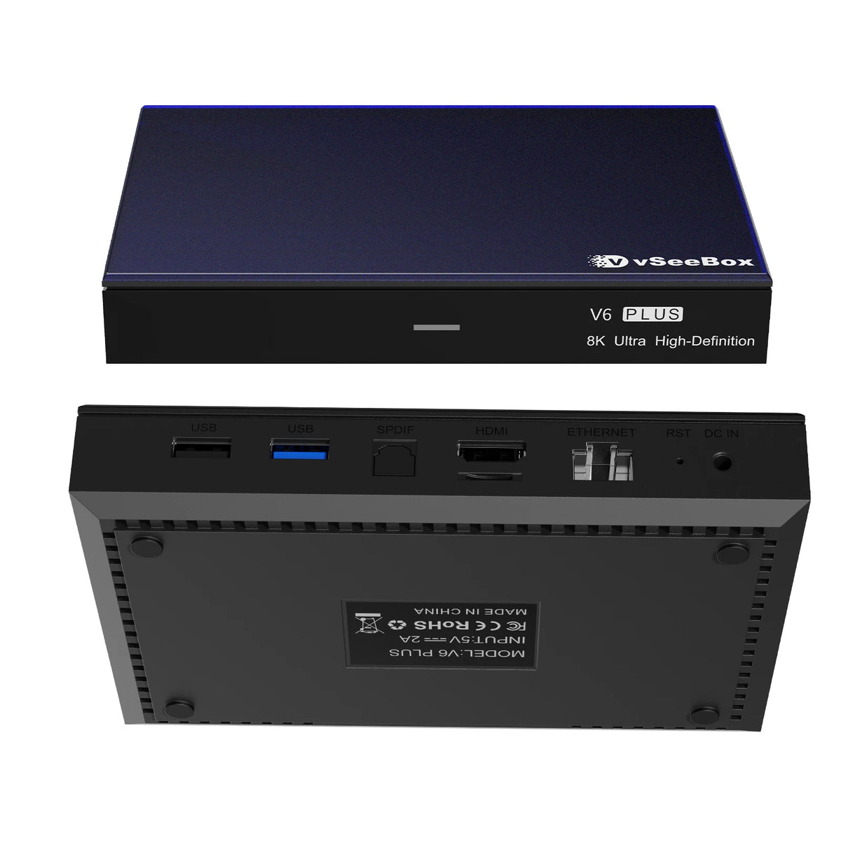 JISYONK Android TV Box 8K Voice Control WiFi 6 Media Center
