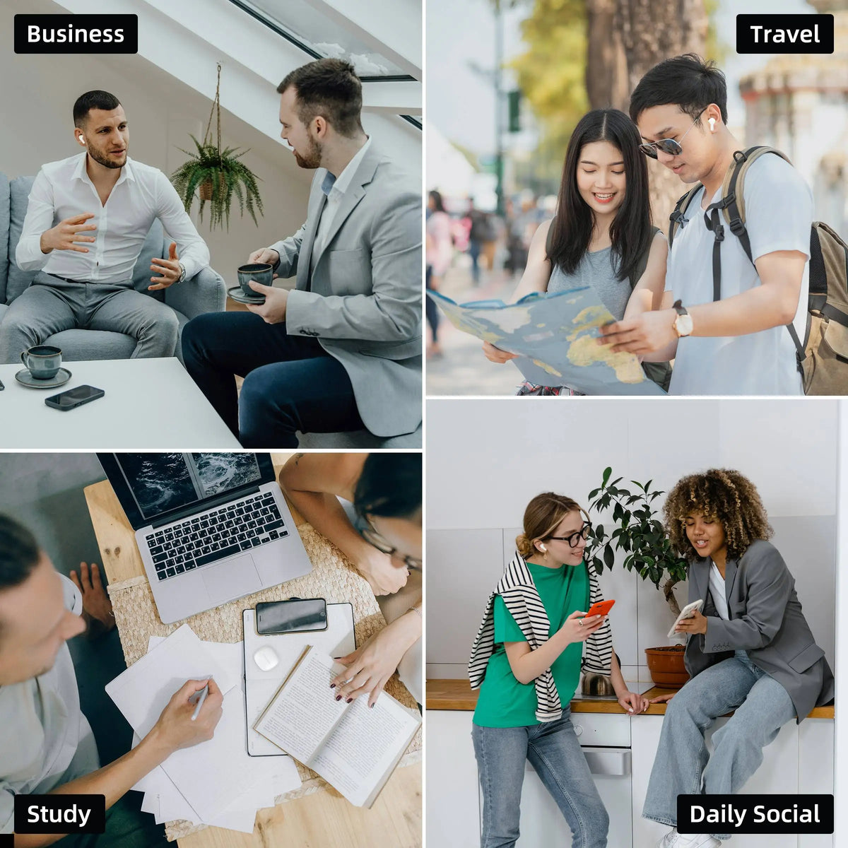 Wooask M3 Real Time Translator Earbuds Deliver Instant Speech Translation