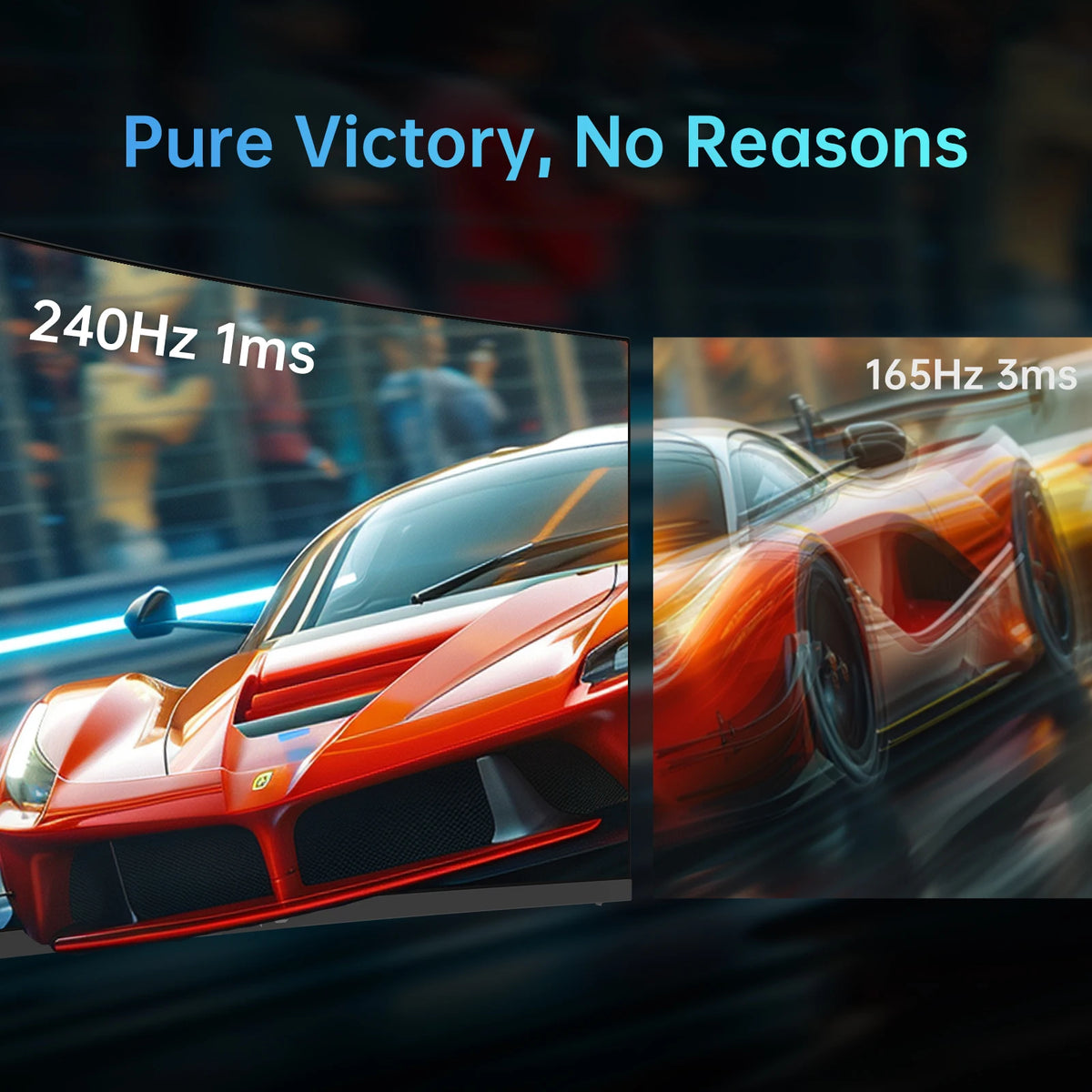 KTC Curved Gaming Monitor Featuring 240Hz And HDR Technology