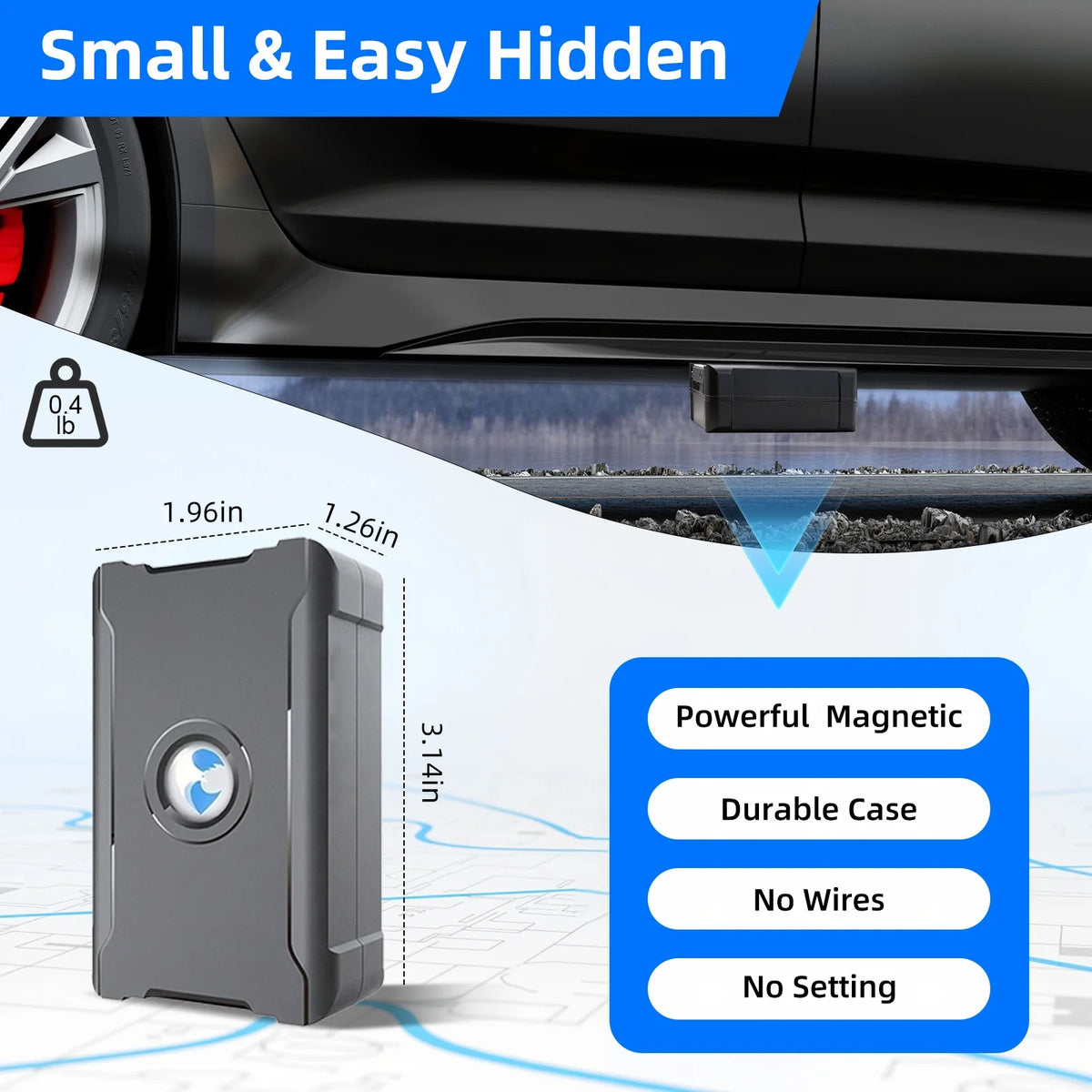 Loverich S20 Vehicle GPS Tracker Real Time Location Geofencing