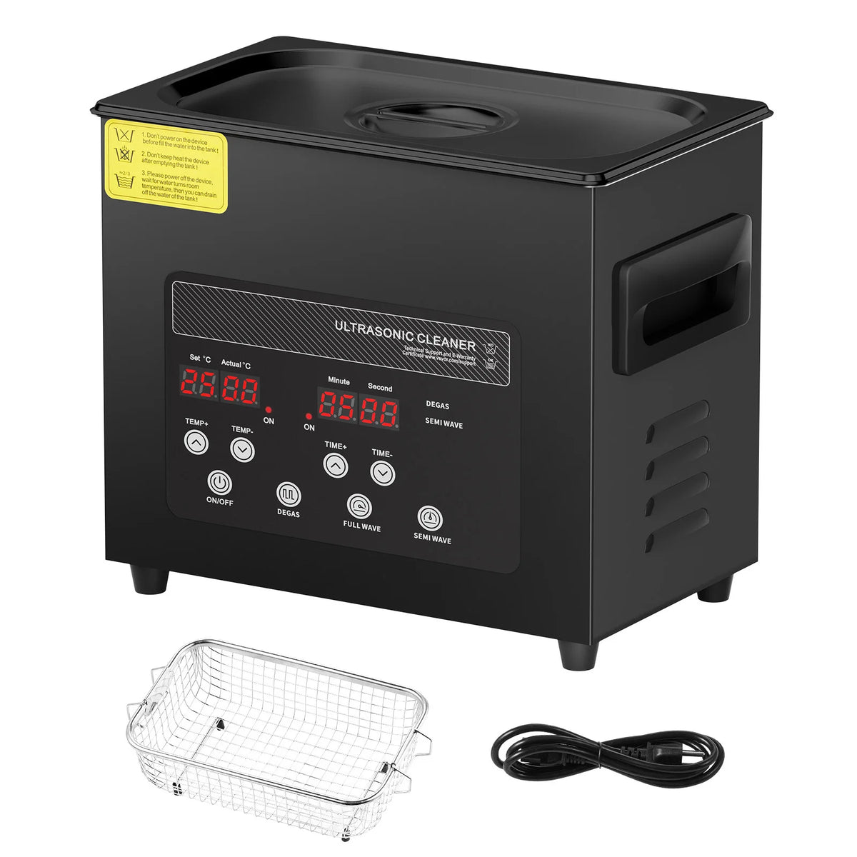SucceBuy Portable Ultrasonic Cleaner For Dishes And Household Cleaning
