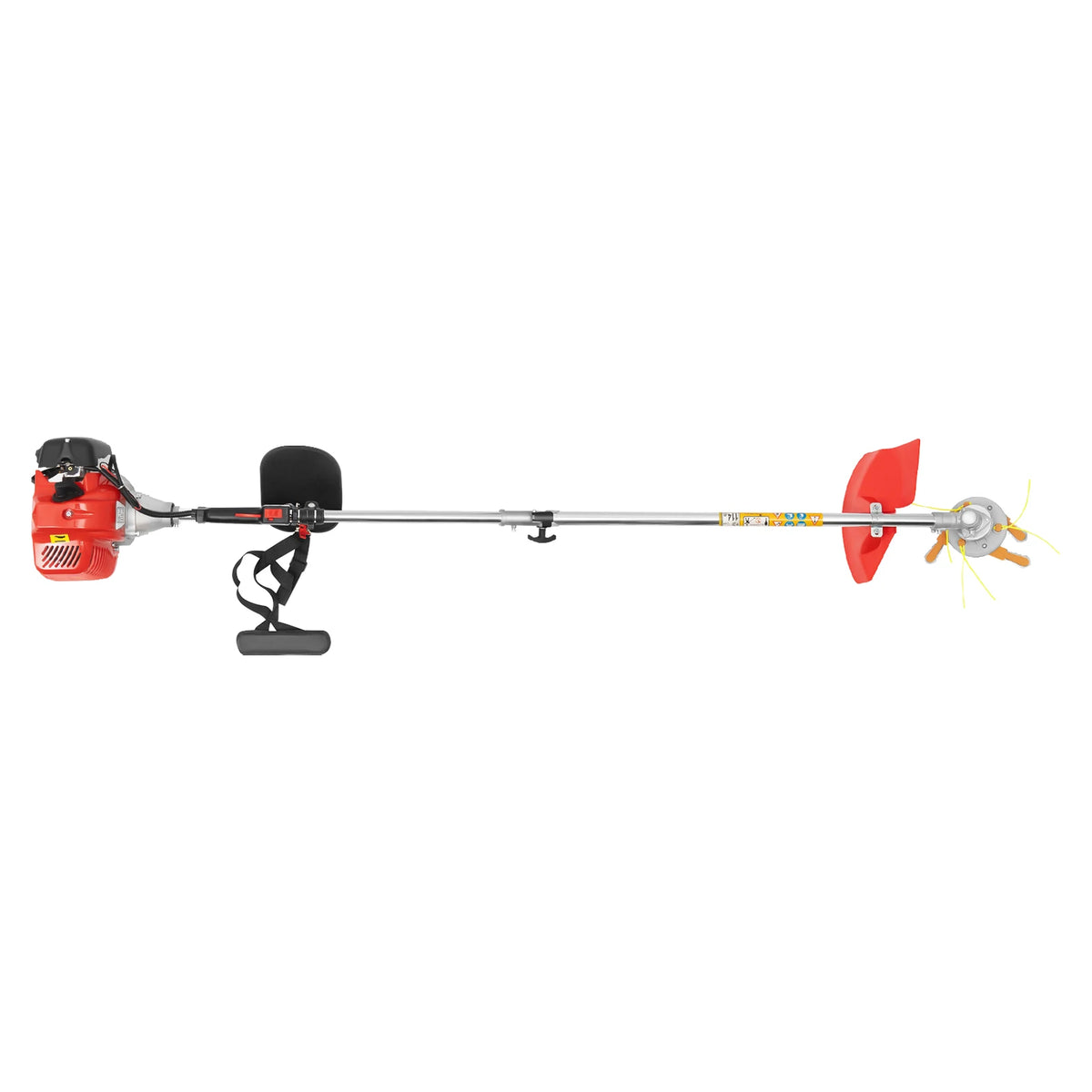 Professional Gasoline Brush Cutter With Dual Blades For Yard Work