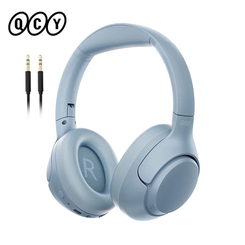 Qcy H3 Wireless Headphones With Hybrid Active Noise Cancellation